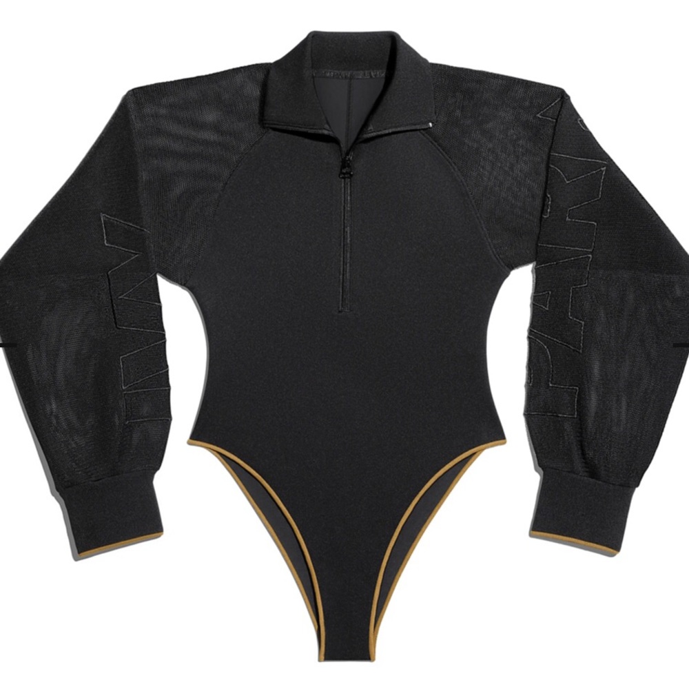 Adidas Ivy Park Mesh Sleeve Bodysuit M